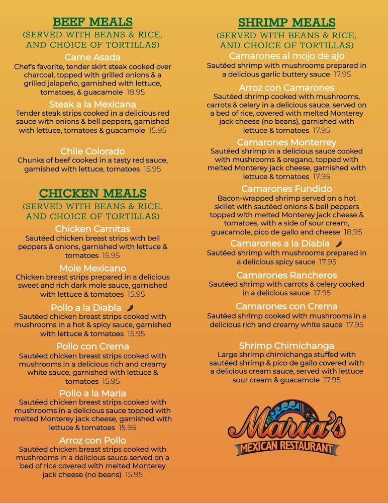 Maria's Menu image 2